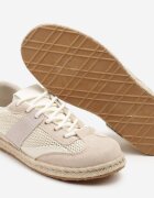 ideal Adidași Bej Tip Tenisi Iconici Decorați cu cusături Grelloti