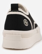 ideal Adidași negri cu platformă cu ornament metalic Afleeria