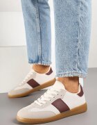 ideal Adidași Tenisi Bej-Bordeaux în Stil Iconic Neolithaen