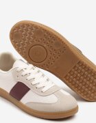 ideal Adidași Tenisi Bej-Bordeaux în Stil Iconic Neolithaen