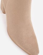 ideal Botine Bej închis