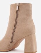 ideal Botine Bej închis