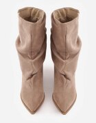 ideal Botine Bej închis