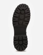 ideal Botine chunky cu talpă joasă (tip chelsea) cu textură de căprioară pe talpă cu profil Niona Negre