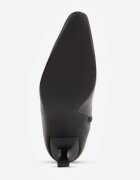 ideal Botine cu toc stiletto tip kitten heel Crisil Negre