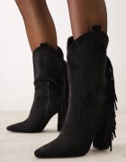 ideal Botine Negre