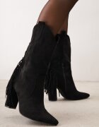 ideal Botine Negre