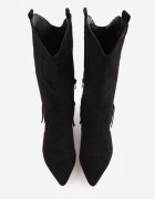 ideal Botine Negre