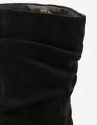 ideal Botine pe toc stiletto tip slouchy Emmanuella Negre