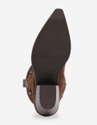 ideal Ciocate pe toc conic decorate cu cusături Airabella Maro