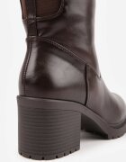 ideal Cizme casual pe toc gros cu panou elastic la spate Zalikasa Maro