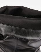 ideal Cizme elegante cu toc și carâmb fronsat Tumba Negre