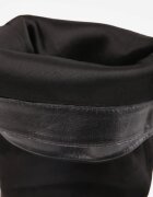 ideal Cizme până la genunchi pe talpă groasă cu carâmb dublu lejer Frides Negre
