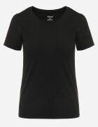 ideal Czarny Klasyczny T-shirt z Bawełny Bilena