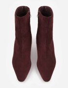 ideal Ghete Oritia cu toc stiletto în formă de clepsidră Bordo