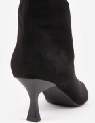 ideal Ghete Oritia cu toc stiletto în formă de clepsidră Negre