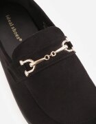 ideal Mocasini Barefoot cu Cataramă Metalică Jamal Maro Negri