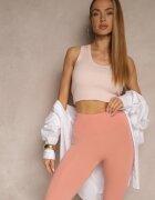 ideal Pantaloni scurți roz clasici tip ciclistă Livindra