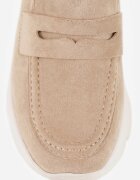 ideal Pantofi josi Bej închis în Stil de Mocasini pe Platformă Viandis