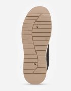 ideal Pantofi sport tip teniși cult cu textură de piele întoarsă pe platformă Numissa Negri