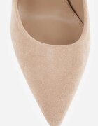 ideal Pantofi stiletto cu toc oglindă Spara Bej