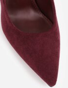 ideal Pantofi stiletto cu toc oglindă Spara Bordo