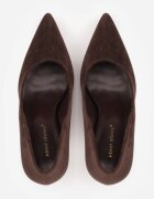 ideal Pantofi stiletto cu toc oglindă Spara Maro