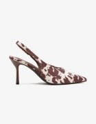 ideal Pantofi stiletto Maro Sandale cu pete de vacă cu toc stiletto Slingback Addoxie