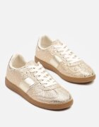 ideal Sneakers Aurii cu imprimeu de șarpe în stilul iconic Neolithaen
