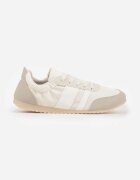 ideal Sneakers Bej în Stil Tenisi Clasici cu Încrețitură la Spate Aiglise