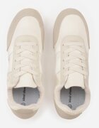 ideal Sneakers Bej în Stil Tenisi Clasici cu Încrețitură la Spate Aiglise