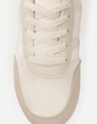 ideal Sneakers Bej în Stil Tenisi Clasici cu Încrețitură la Spate Aiglise