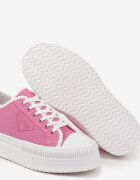 ideal Tenisi Fucsia cu Talpă Dublă cu Emblemă Decorativă pe Partea Superioară Alivrelia