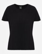 ideal Tricou Negru Casual De bumbac Ilanira