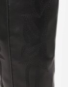 inia Ciocate cu toc conic decorate cu model brodat Kallisteri Negre