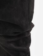 inia Cizme pe platformă avangardistă cu gambă plisată Makela Negre