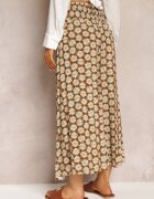j.stars Pantaloni Maro deschis Largi din Viscoză cu Imprimeu Floral Ramit