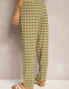 j.stars Pantaloni Verde închis din Viscoză cu Imprimeu Fantezist Innozentia