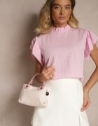 j studio Bluză Rozalie cu Viscoză și Volănașe Greloiti