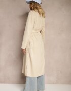 j studio Palton Casual Bej deschis Cu cordon cu buzunare Haliasem
