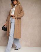j studio Palton Maro deschis Boucle Deschis Cango