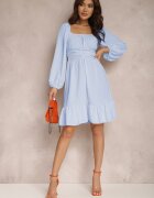 j studio Rochie Albastră Megadia