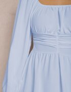 j studio Rochie Albastră Megadia