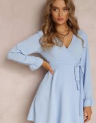 j studio Rochie Albastră Parthameia