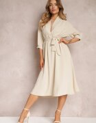 j studio Rochie Bej Canopis