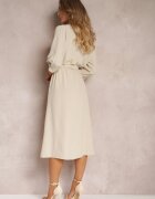 j studio Rochie Bej Canopis