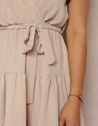 j studio Rochie Bej deschis cu curea Phaedrialla