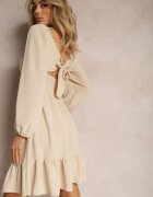 j studio Rochie bej deschis Megadia