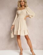 j studio Rochie bej deschis Megadia
