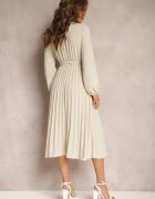j studio Rochie Bej Deschis Phloroe